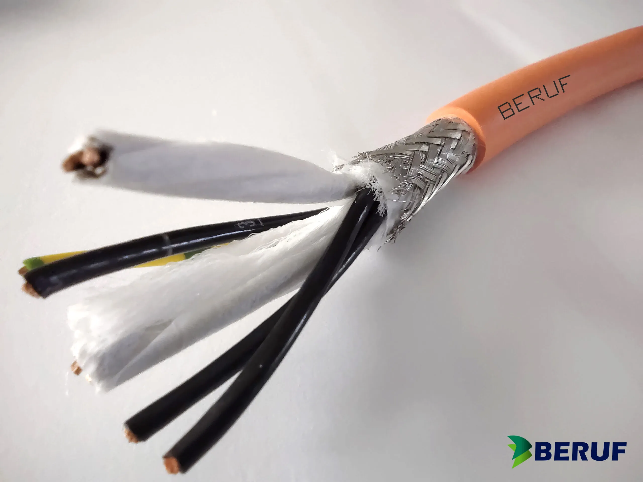 Cabo blindado super flexível revestido em PUR padrão Indramat e Bosch Rexroth