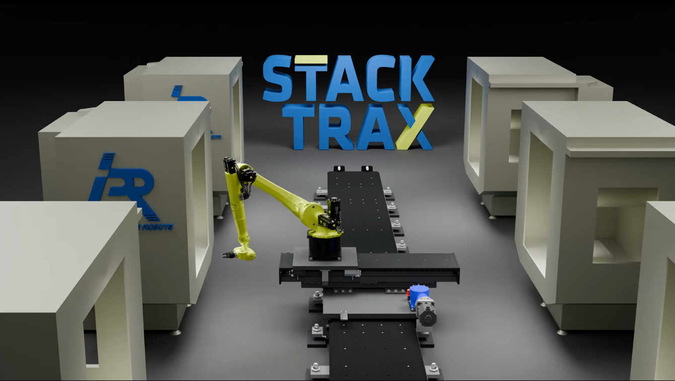 STACKTRAX: Sistema de 7º Eixo para Robótica Industrial